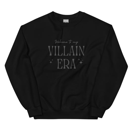 Welcome to My Villain Era Unisex Crew Sweatshirt