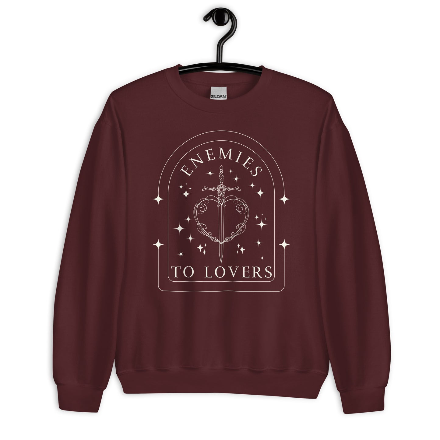 Enemies to Lovers Trope Crewneck Sweatshirt