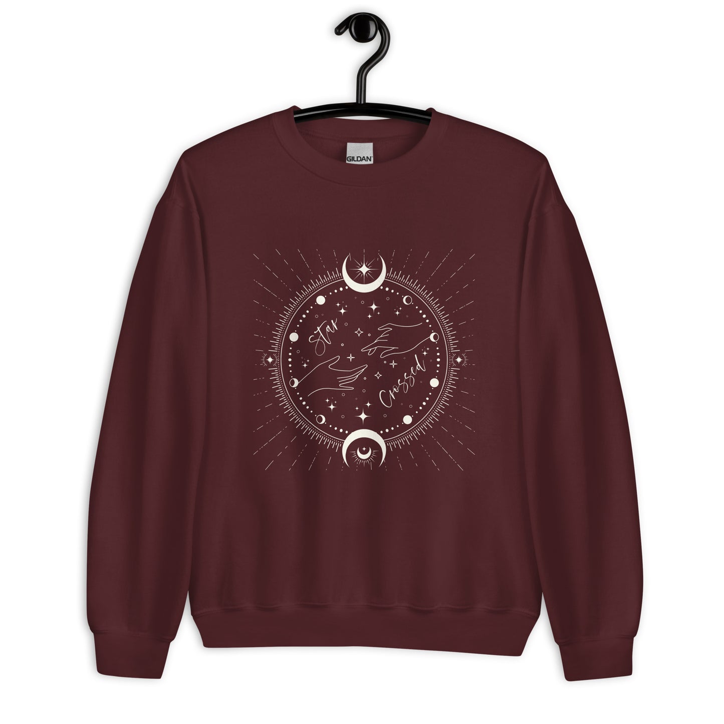 Star Crossed Lovers Trope Unisex Crew Neck Sweatshirt