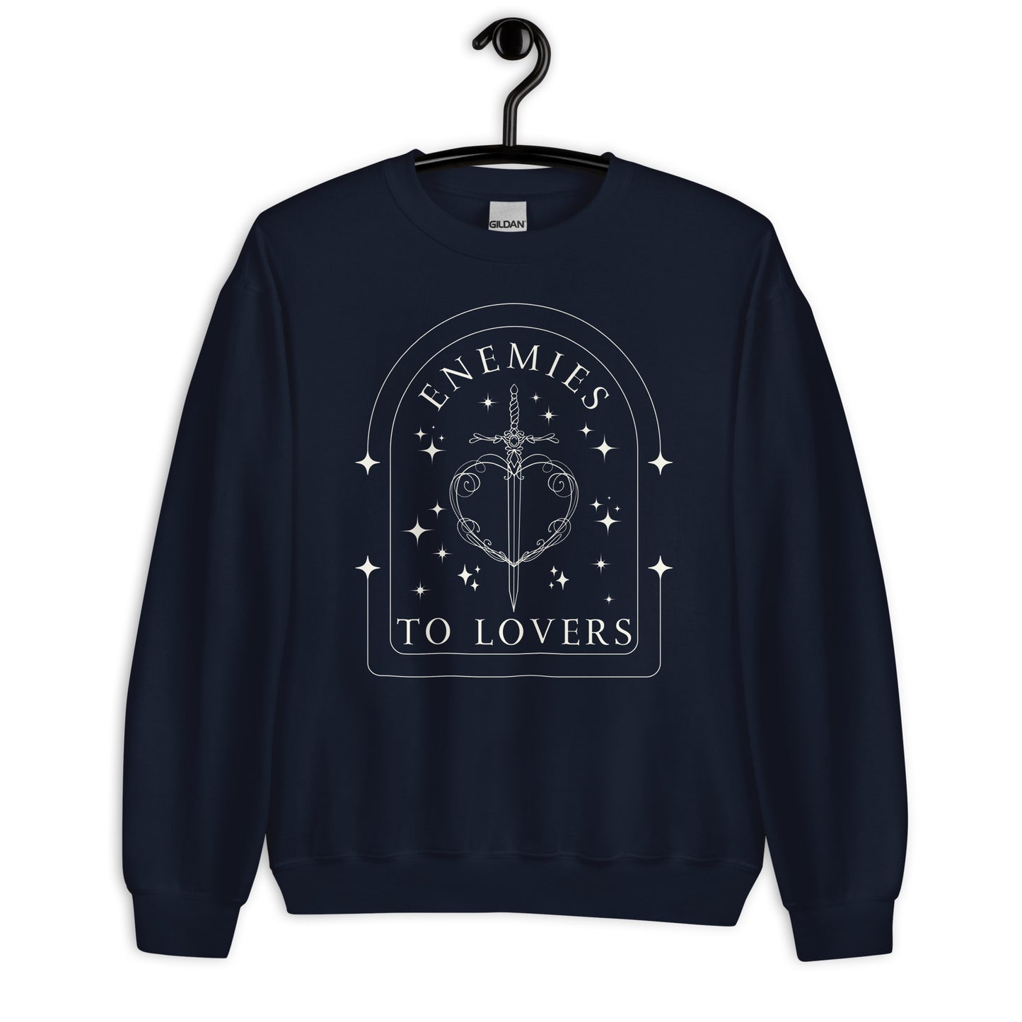 Enemies to Lovers Trope Crewneck Sweatshirt