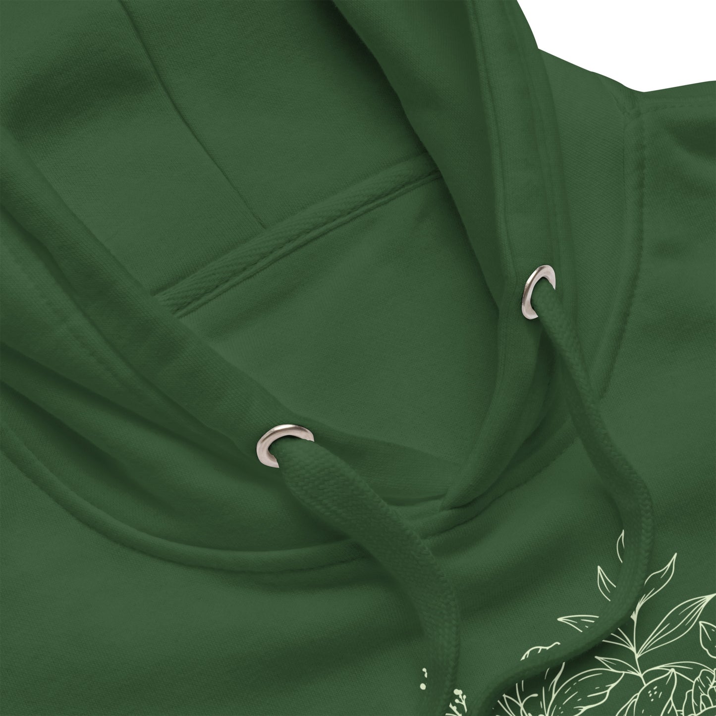 Book Babe Unisex Hoodie - Forest Green