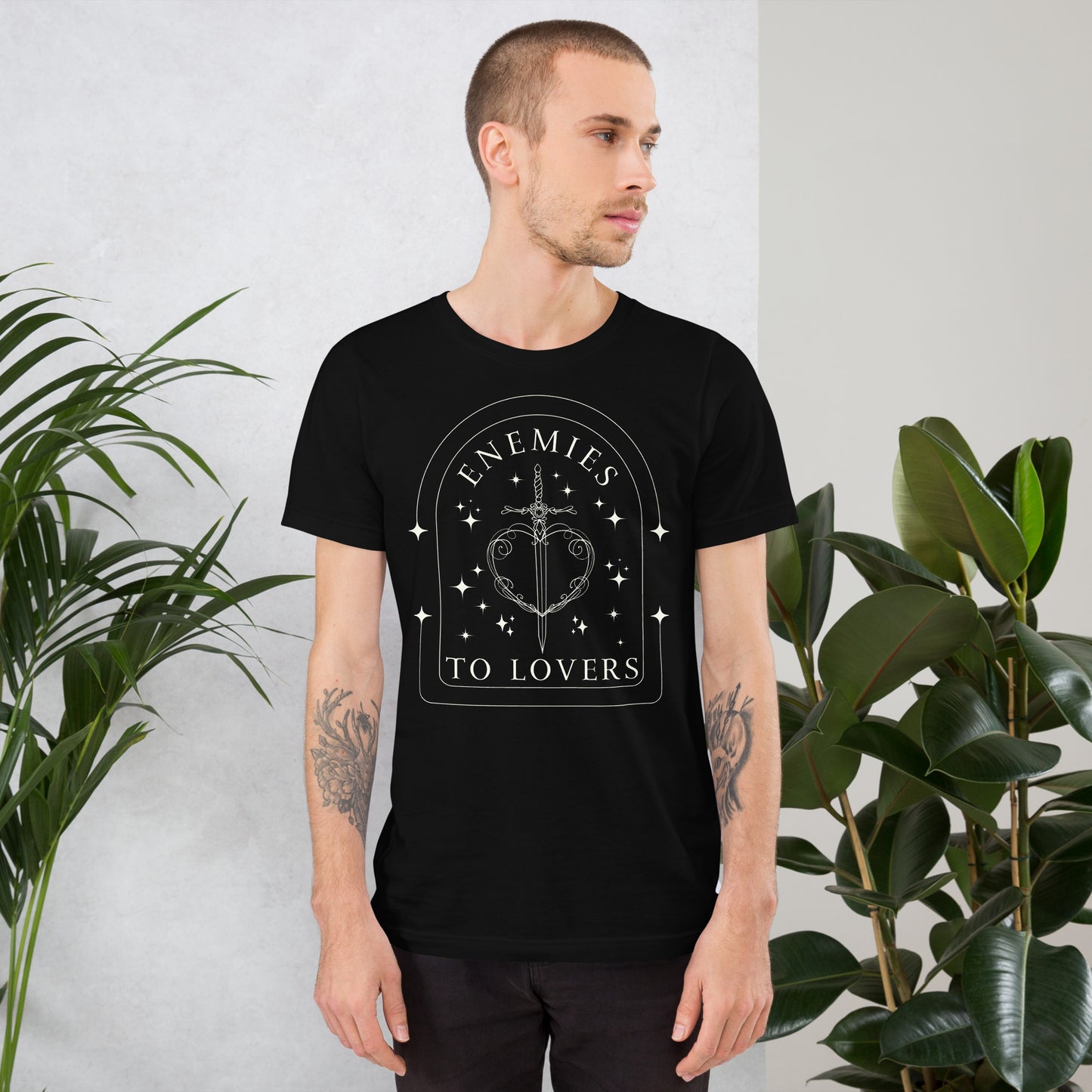 Enemies to Lovers Trope Unisex T-Shirt