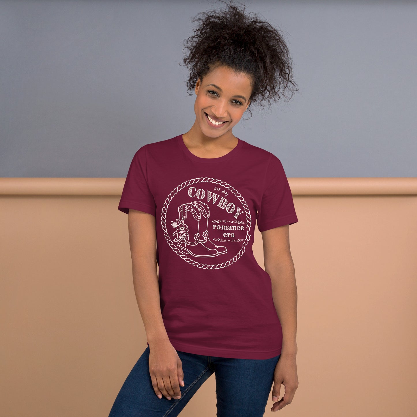 Cowboy Romance Trope Unisex T-Shirt