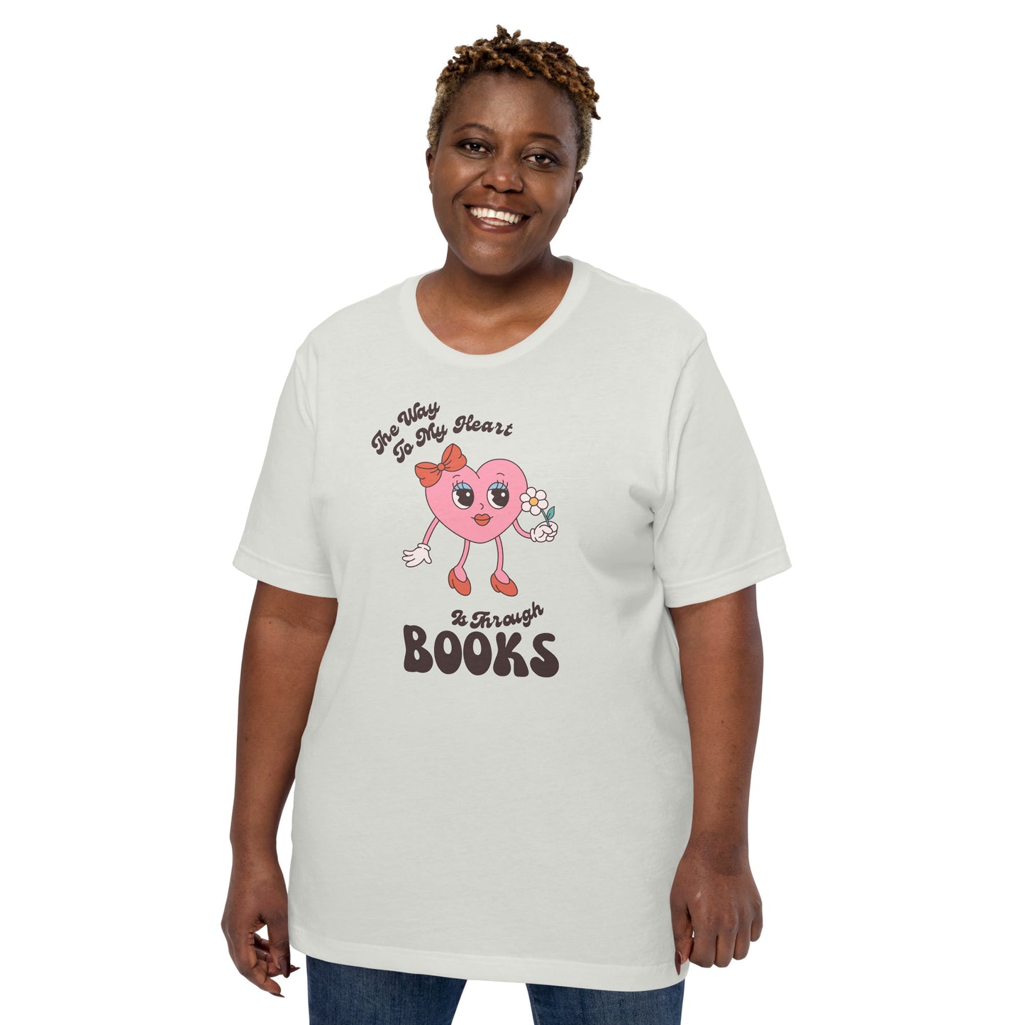 The Way to My Heart is Through Books T-Shirt