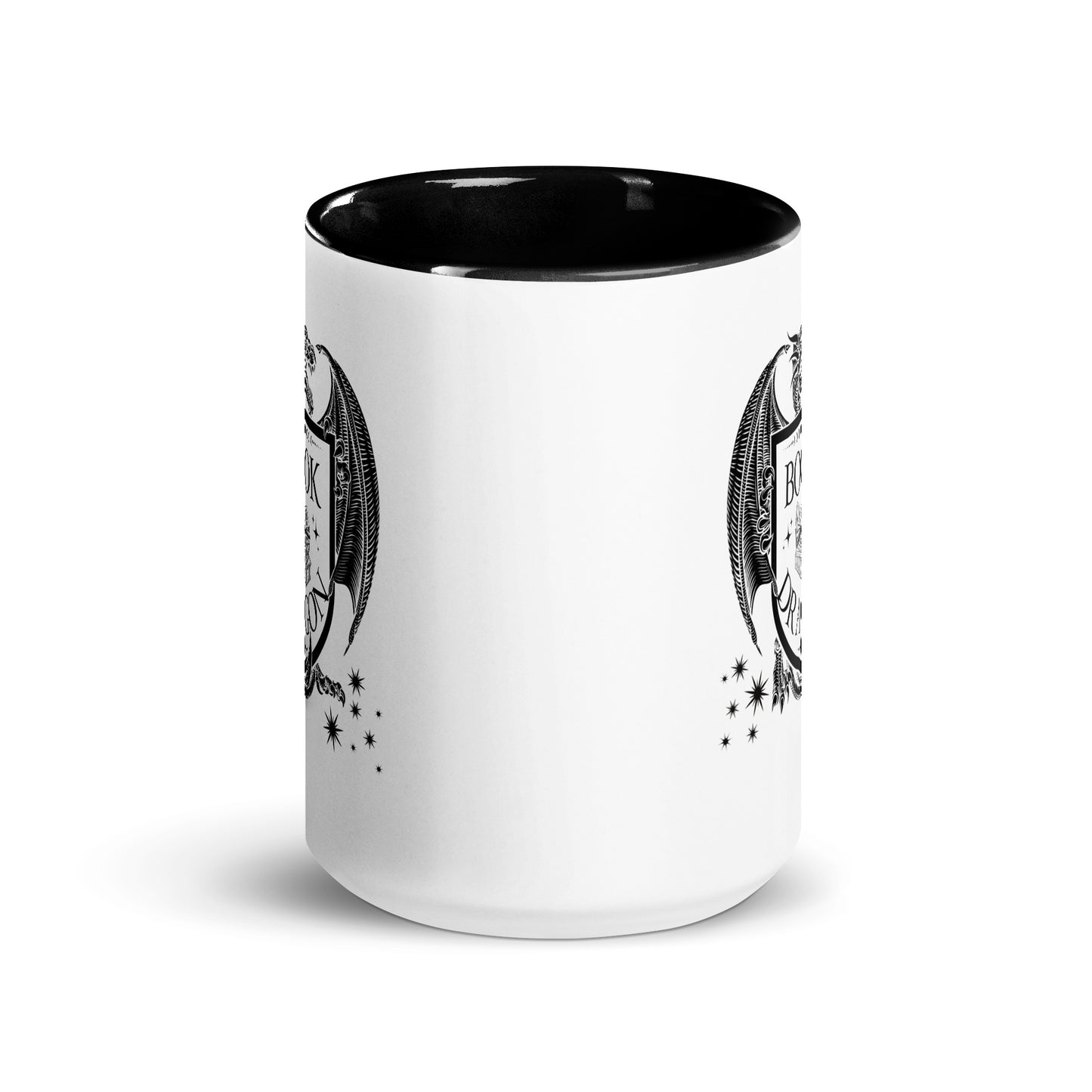 Book Dragon Mug -Dishwasher and Microwave Safe