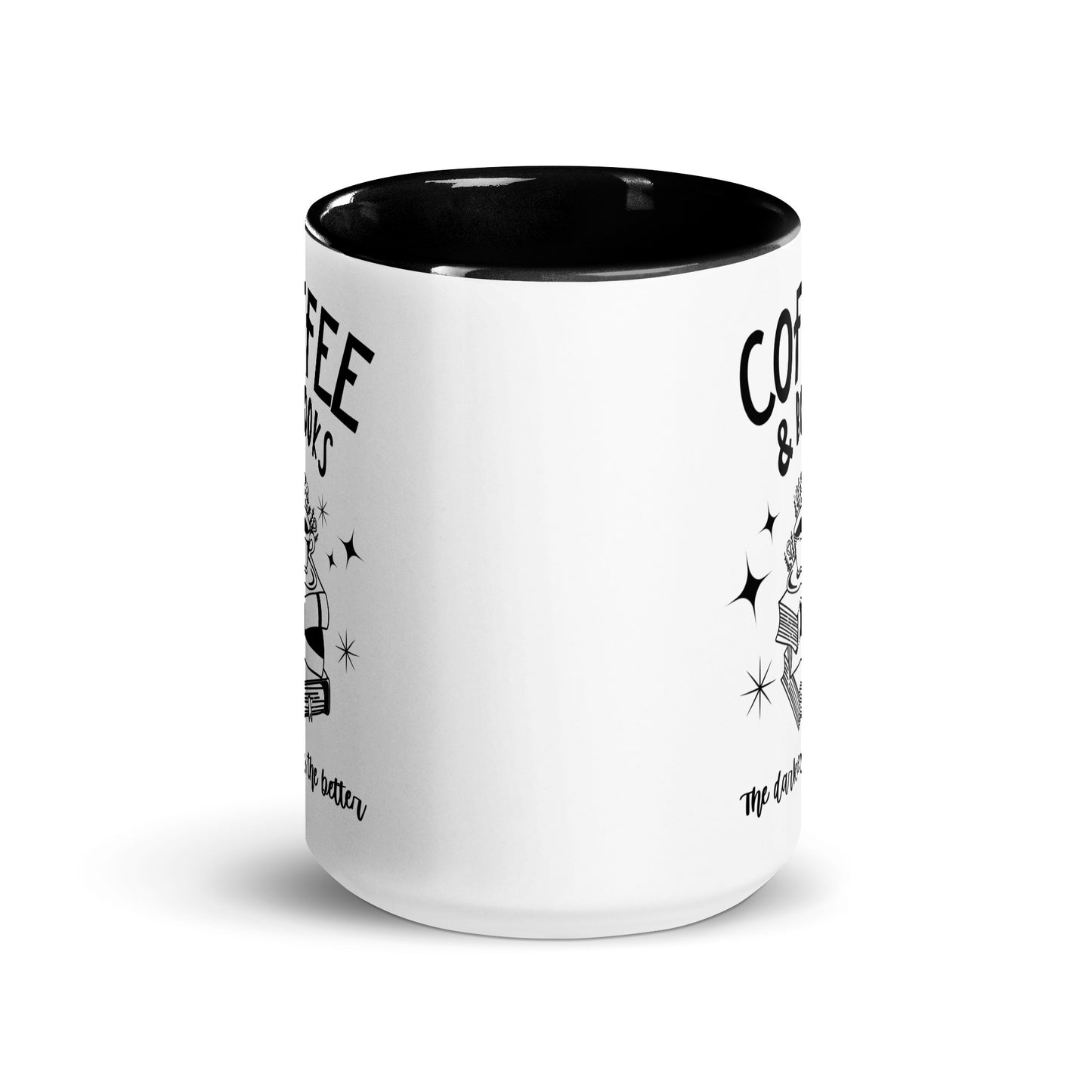 Coffee & Books Dark Romance Mug - Microwave & Dishwasher Safe