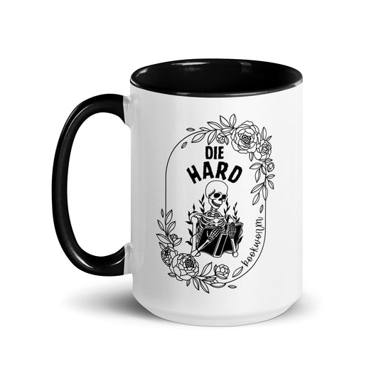 Die Hard Bookworm Mug - Dishwasher & Microwave Safe