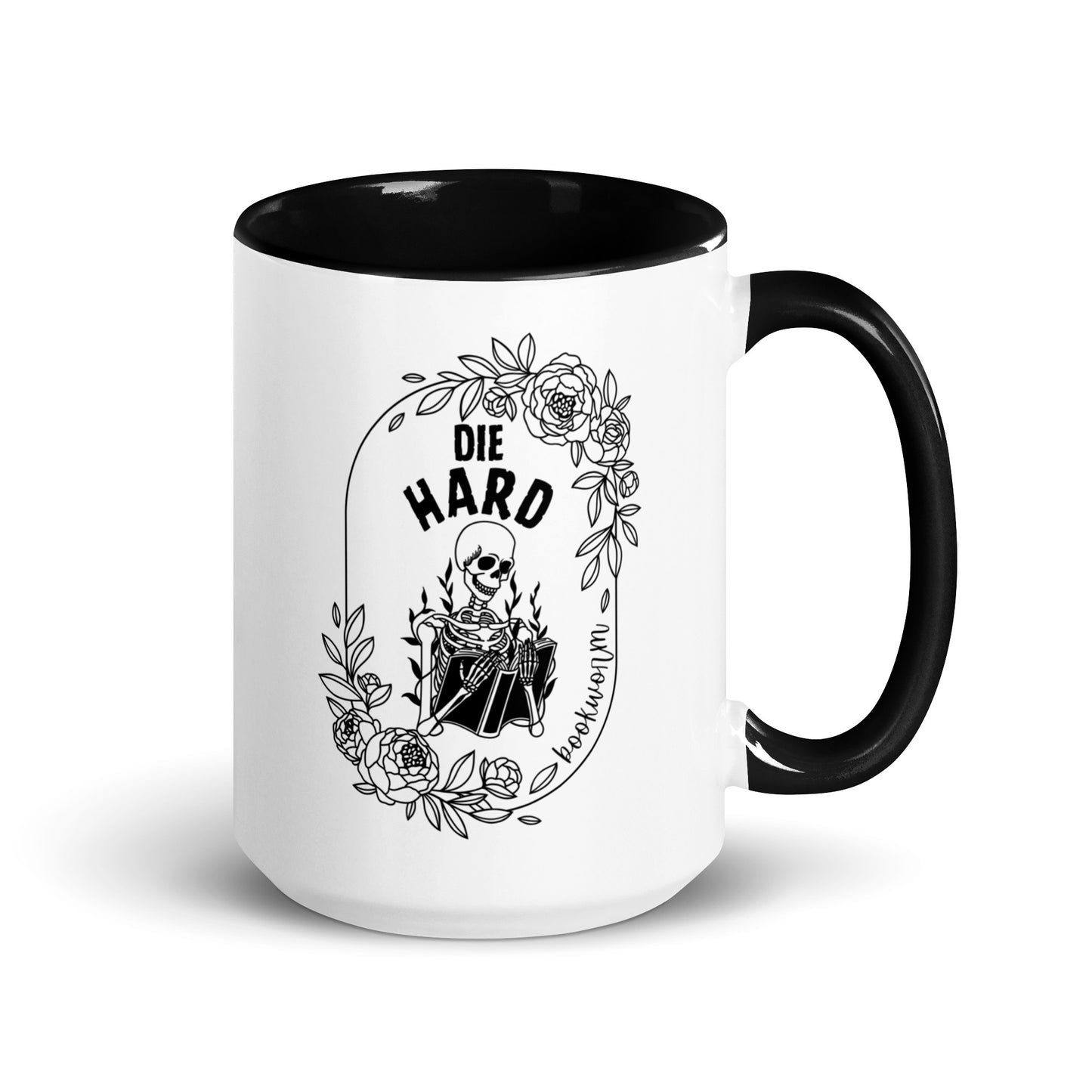 Die Hard Bookworm Mug - Dishwasher & Microwave Safe