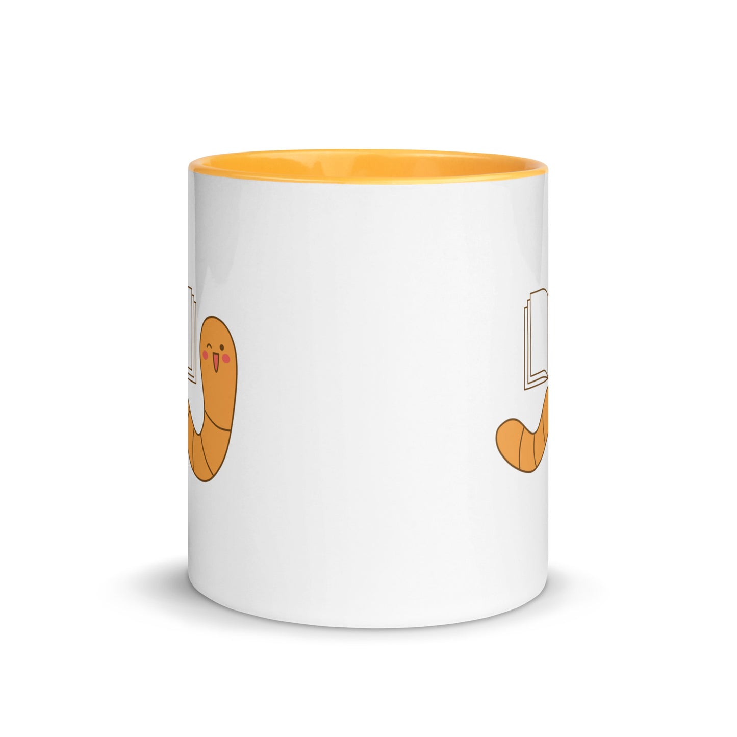 Small Bookworm Mug - 11 oz. Color Inside