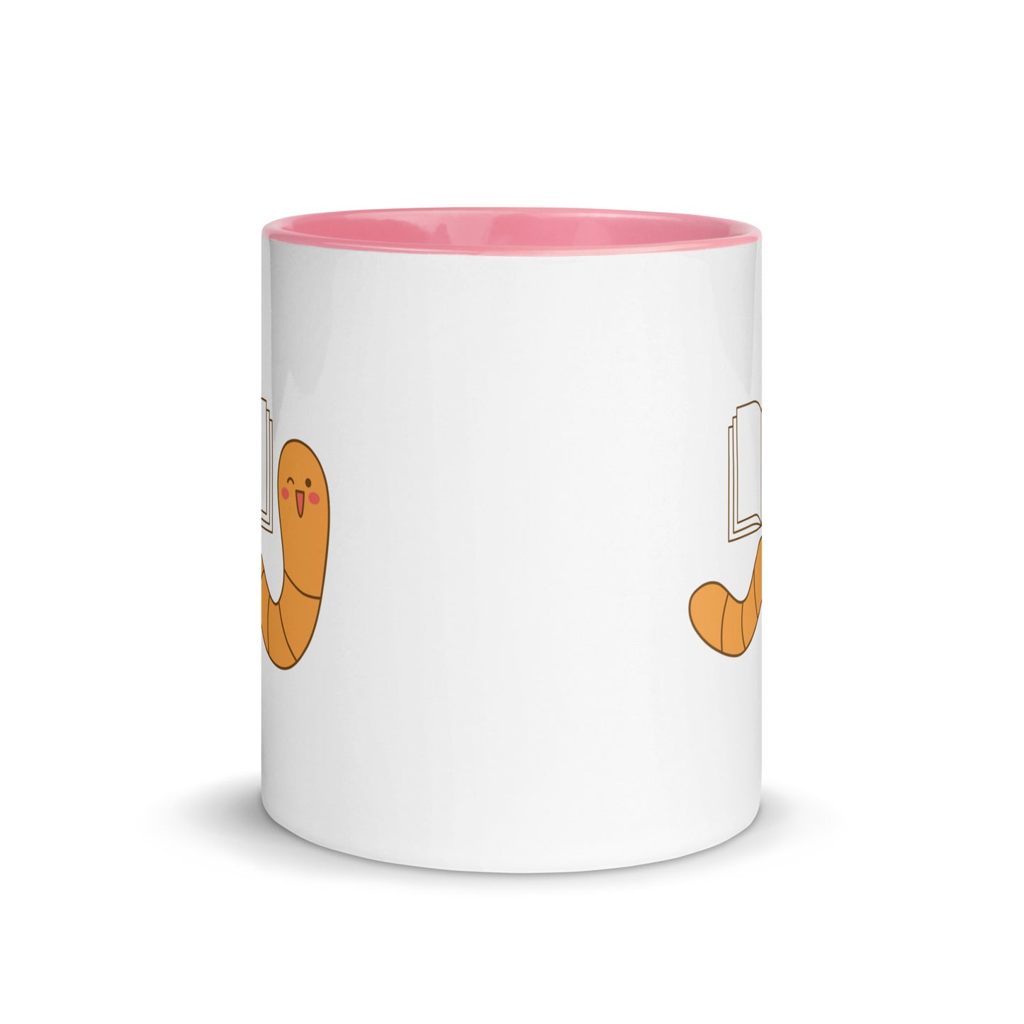 Small Bookworm Mug - 11 oz. Color Inside