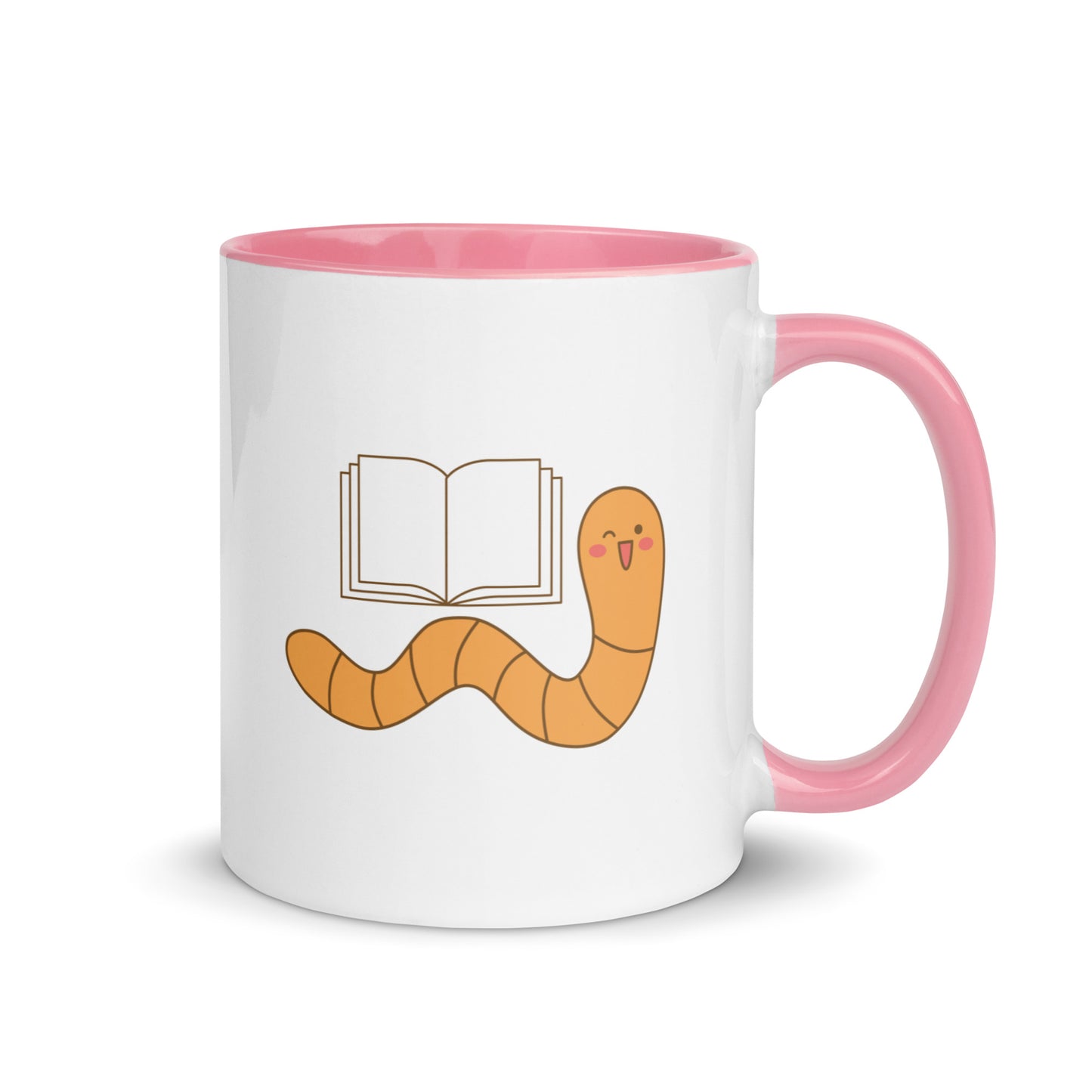 Small Bookworm Mug - 11 oz. Color Inside